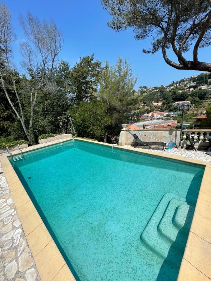 Appartement Bas De Villa Avec Piscine Privee Partagee Proche Bord De Mer Cagnes-sur-Mer Exteriér fotografie